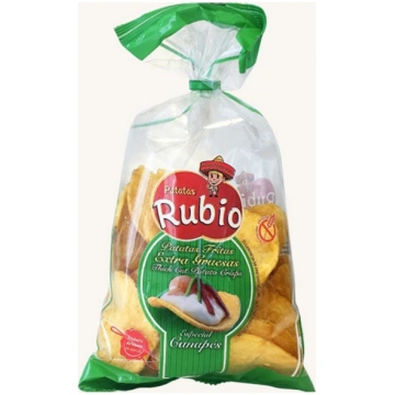 Artisan extra thick potato crips special canap?s, 