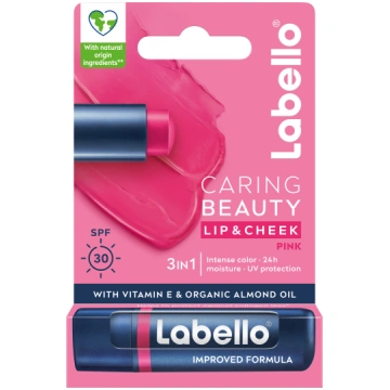 Labello - Caring Beauty - Pink - 4.8g 88055 (60010
