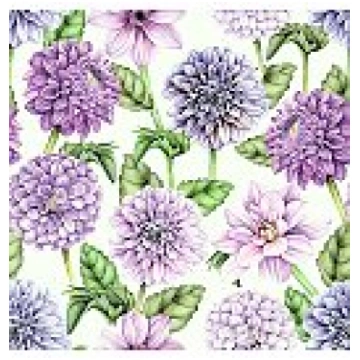 Salvetes dekupāžai "Dahlias in bloom", 33x33cm, 2 