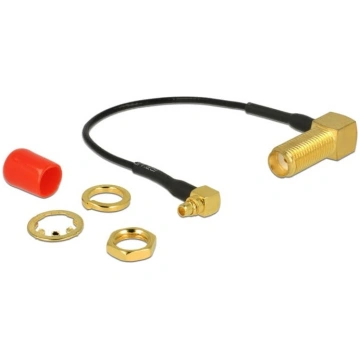 Delock Antenna Cable SMA 90° jack bulkhead > MMCX 