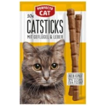 Perfecto Cat Sticks Poultry & Liver - kaķu nūjiņas