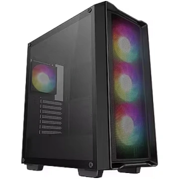 DeepCool CC560 MESH V2, Tempered Glass, Black (R-C