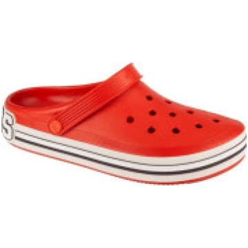 Crocs Off Court logotips Clog 209651-625 Sarkans 3