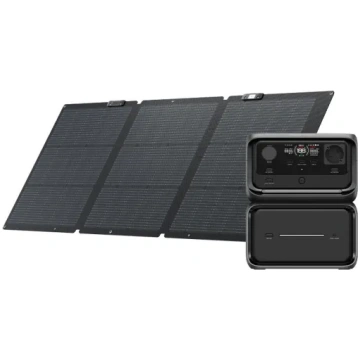 EcoFlow River 3 Max Plus 858Wh 160W saules panelis