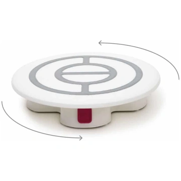 Cake Turner Plate with Base and Block - Decorate d