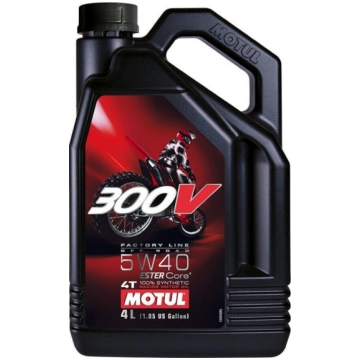 Motul 300V 4T FL 5W40 4L Ester Core JASO T904