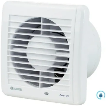 Sadzīves ventilators Blauberg Aero 125S ar slēdzi 