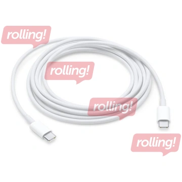 Savienotājvads Apple Type C - Type C, 2 m, balts