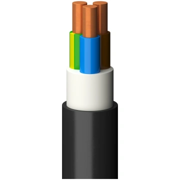 Draka kabelis XPUJ 500V 3x2.5mm2 melns 0.45/0.75kV