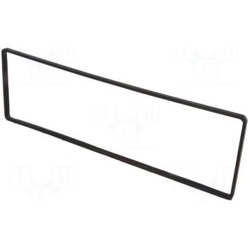 Radio mounting frame | 1 DIN | black 4CARMEDIA RAM