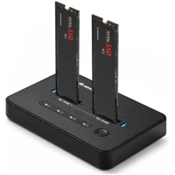 Qoltec 52366 M.2 NVMe SSD Docking Station | PCIe |