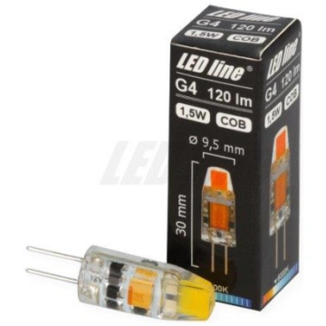 Spuldze LED line Registered G4 COB 12V AC/DC 1 5W 