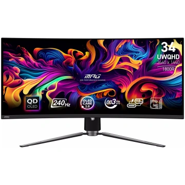 Monitors MSI MPG 341CQPX QD-OLED 34" QD-OLED 3440 