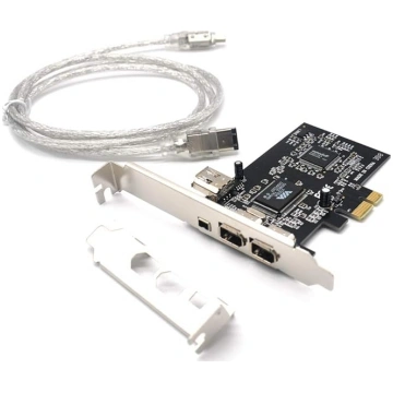 Padarsey PCIe 3 porti 1394A Firewire paplašināšana