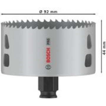 92 mm PRO caurumzāģis PC Plus Multi Material 26085