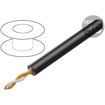 Wire: loudspeaker cable; 2x16AWG; stranded; OFC; b