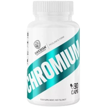 SWEDISH SUPPLEMENTS Chromium kapsulas, 90 gab