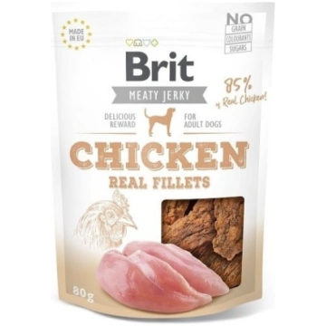 BRIT Jerky Snack Chicken - dog treat - 80g