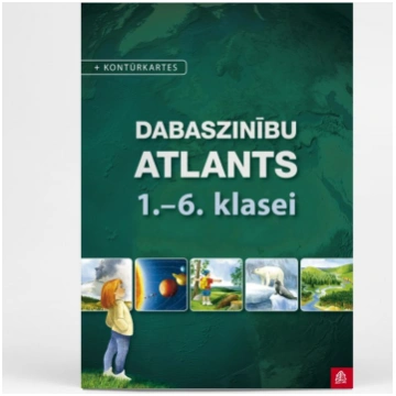 Dabaszinību atlants 1.-6. klasei + kontūrkartes