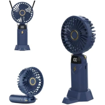 VINSPIRE Rokas ventilators, uzlādējams ar 5 ātrumi