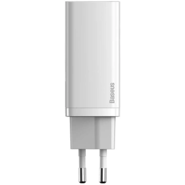 Baseus GaN2 Lite PD Lādētājs 65W / 1x USB-C / 1x U
