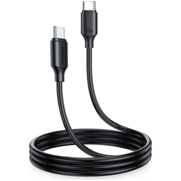 Kabelis USB-C - USB-C 480Mb/s 60W 1m melns JOYROOM