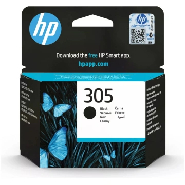 Tintes kasetne HP 305 Black Original — standarta i