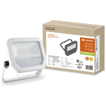 20W OSRAM LEDVANCE LED prožektors 3000K, IP65, bal