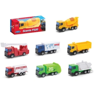 Rotaļu kravas automašīna Scania P320 Welly 1:102 3