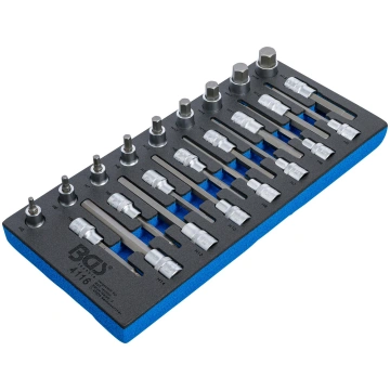 TOOL TRAY 1/3: BIT SOCKET SET | 12.5 MM (1/2") | I