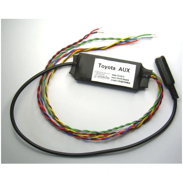 Lexus, Toyota (replaces CD changer) adapter AUX. U