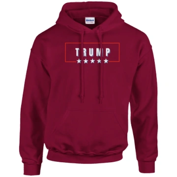 Trump Hoodie - Cardinal Red / XL