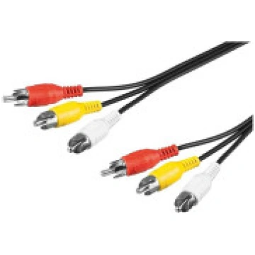 Goobay 50382 Composite audio/video savienojuma kab