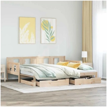 Dīvāns-gulta VidaXL modelis 3302229 ar izvelkamu g