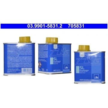 ATE Bremžu šķidrums 03.9901-5831.2 — 0.5L, DOT 4