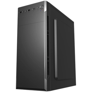 Fortron Case CMT160 Black ATX Mid-Tower Power supp