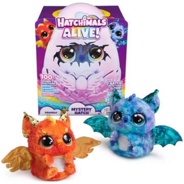 Hatchimals Alive Mystery Hatch Draggle Mīkstā rota