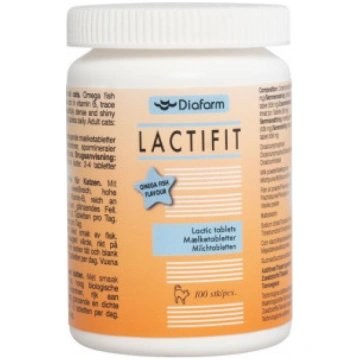 Diafarm LACTIFIT LACTIC OMEGA 3 FISHOIL piena tabl