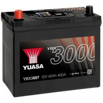 45Ah 400A AKUMUL. YUASA YBX3057 238x129x223+