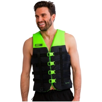 Peldveste Jobe Dual Vest Lime Green 50N Izmēri S/M
