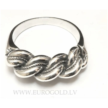 Sterling silver Namejs Ring - No.166 - Size 19.5