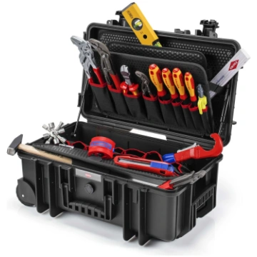 Knipex instrumentu koferis „Robust26 Move“ santehn