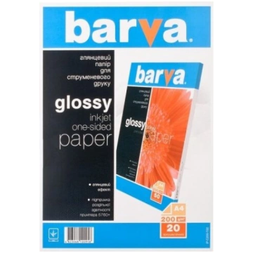 Foto papīrs Barva Glossy, A4