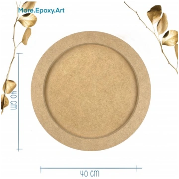 MDF SAGATAVE APLIS AR RĀMI | 40 CM