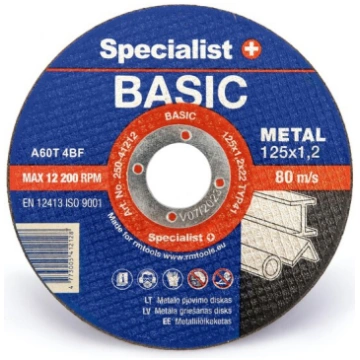 Specialist+ Premium urbis metālam 12 mm, 1 gab