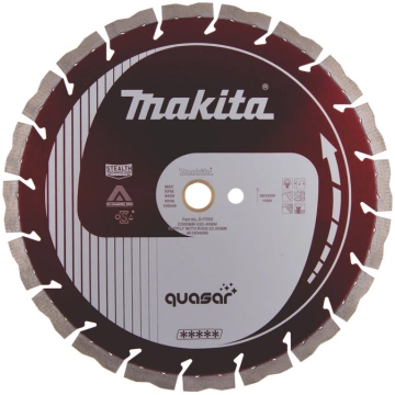 Dimanta griešanas disks Makita Quasar; 300 mm