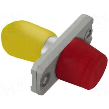 Adapter | FC/UPC,ST/UPC | grey QOLTEC 54156