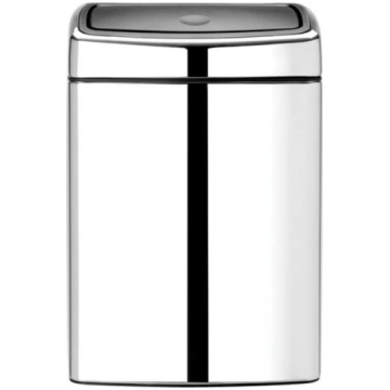 Touch Bin atkritumu tvertne Brabantia, 10l, spīdīg