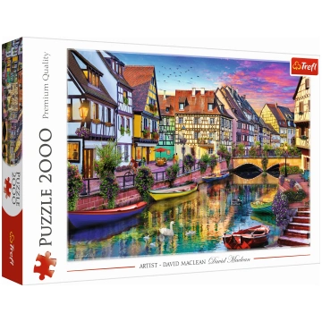 TREFL Puzle Francija, 2000 gab. TREFL PUZZLES
