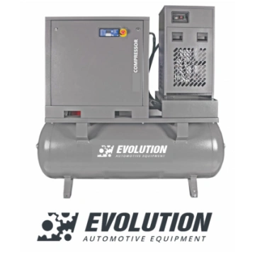 Skrūves kompresors 300litri, 400V, 7,5kW Evolution